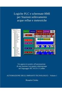 Logiche PLC e schermate HMI per Stazioni sollevamento acque reflue e meteoriche