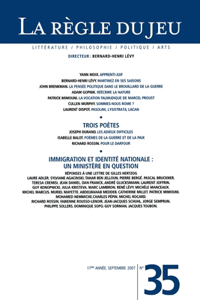 La règle du jeu n° 35