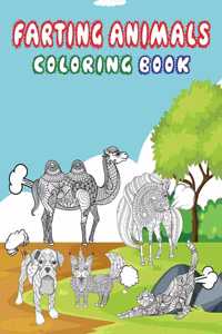 Farting Animals Coloring Book