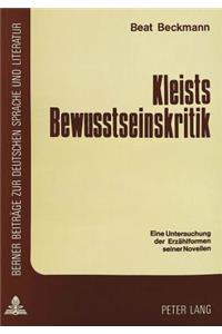 Kleists Bewusstseinskritik