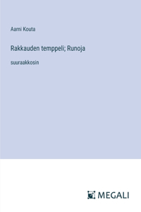 Rakkauden temppeli; Runoja