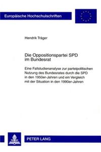 Die Oppositionspartei SPD Im Bundesrat