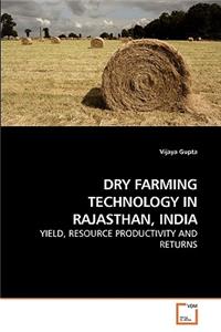 Dry Farming Technology in Rajasthan, India