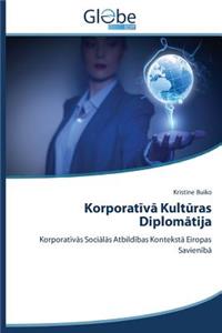 Korporatīvā Kultūras Diplomātija