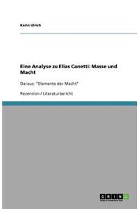 Eine Analyse zu Elias Canetti
