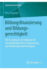 Bildungsfinanzierung Und Bildungsgerechtigkeit