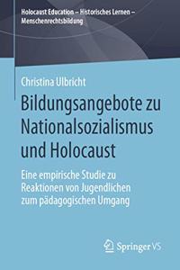 Bildungsangebote Zu Nationalsozialismus Und Holocaust
