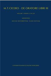 Cicero, de Oratore Libri III, Bd. 5