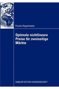 Optimale Nichtlineare Preise Für Zweiseitige Märkte