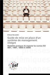 Guide de Mise En Place d'Un Système de Management Intégré