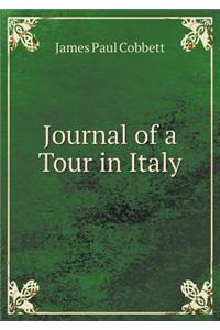 Journal of a Tour in Italy