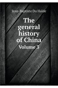 The general history of China Volume 3
