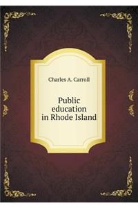 Public Education in Rhode Island