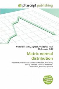 Matrix Normal Distribution