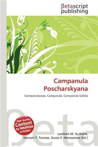 Campanula Poscharskyana