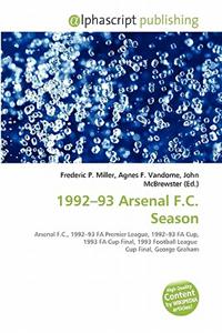 1992-93 Arsenal F.C. Season