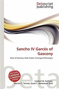 Sancho IV Garc S of Gascony