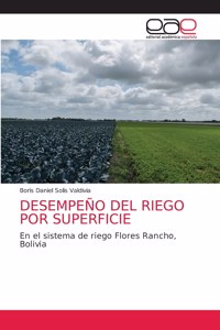 Desempeño del Riego Por Superficie