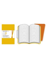 Moleskine Volant Large Ruled Orange Yellow & Cadmium Orange 2-set