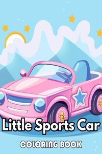 Little Sports Car Coloring Book