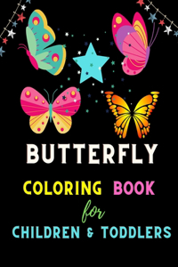 Butterfly coloring book for children & toddlers