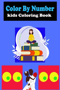 Color By Number kids Coloring Book