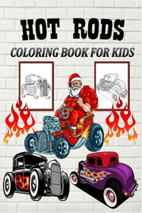 Hot Rods Coloring Book For Kids