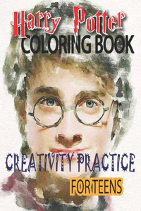 Harry Potter Coloring Book - Creativity Practice for Teens