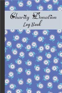 Charity Donation Log Book