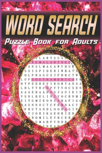 Word Search Puzzle Book for Adults