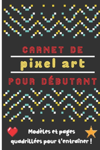 Carnet pixel art