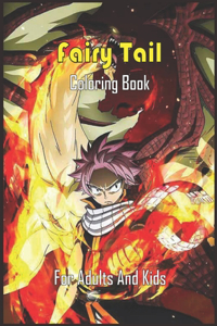Fairy Tail Coloring Book For Adults And Kids