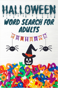 Halloween Word Search for Adults