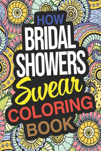 How Bridal Showers Swear Coloring Book
