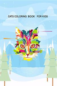 cats coloring book for kids