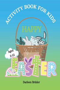 Happy Easter Activity Book for Kids