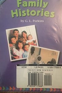 History Social Science 2006 Content Reader 6-Pack Grade 2: Family Histories