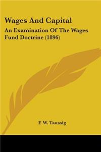 Wages And Capital
