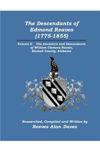 The Descendants of Edmond Reaves (1775-1855)