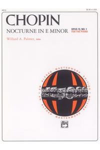 Nocturne in E Minor, Op. 72, No. 1