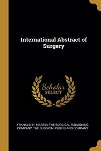 International Abstract of Surgery