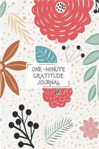 One-Minute Gratitude Journal