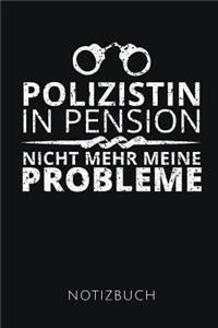 Polizistin in Pension Notizbuch