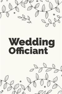 Wedding Officiant Notebook