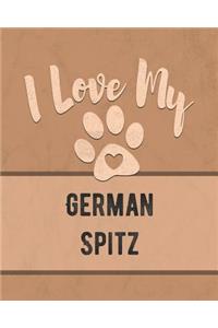 I Love My German Spitz