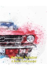 Mustang Splatter - A Bullet Grid Journal