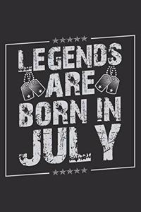 Legends Are Born In July