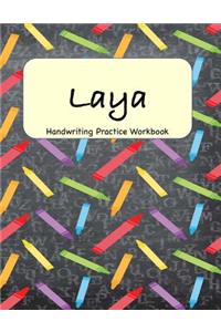 Laya - Handwriting Practice Workbook