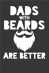 Bearded Dad Fathers Day Notebook Journal