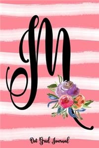 Monogram M Notebook